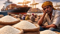 राजस्थान: बूंदी का 300 करोड़ रुपये का बासमती चावल बंदरगाहों पर फंसा, श्रमिकों पर संकट