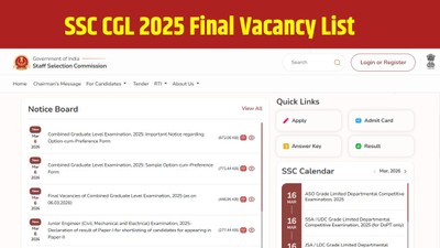 SSC CGL भर्ती के लिए 15,130 पदों की अंतिम सूची जारी, यहां है पोस्ट प्रेफरेंस फॉर्म का Link