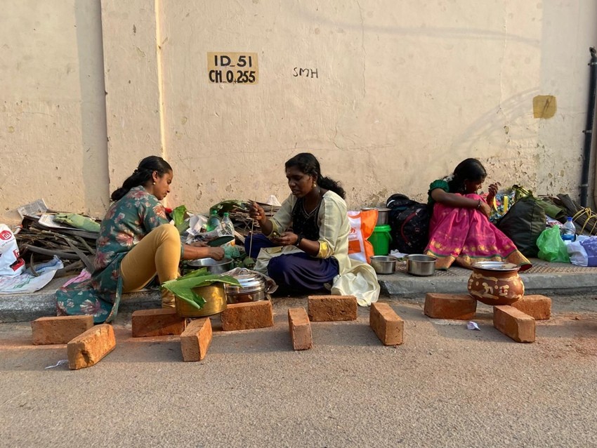 Sacred Pongala offering