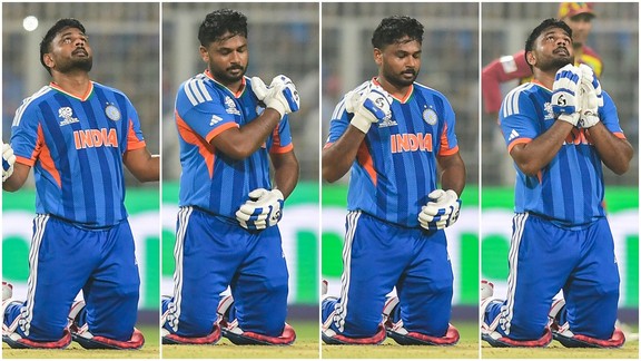 Sanju Samson, Dinesh Karthik, India vs West Indies, Sanju Samson not out 97 run