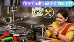 सिलाई मशीन हो गई है जाम या बार-बार तोड़ती है धागा? इन आसान उपायों से करें मरम्मत