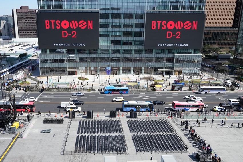 Seoul Turns Purple as BTS Gears Up for Grand Comeback Concert