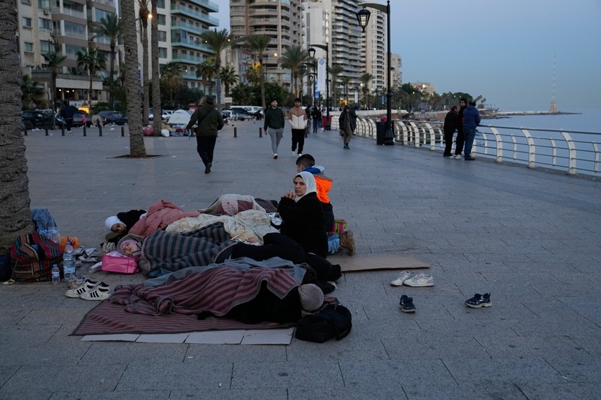 Ramlet al Baida beach refugees