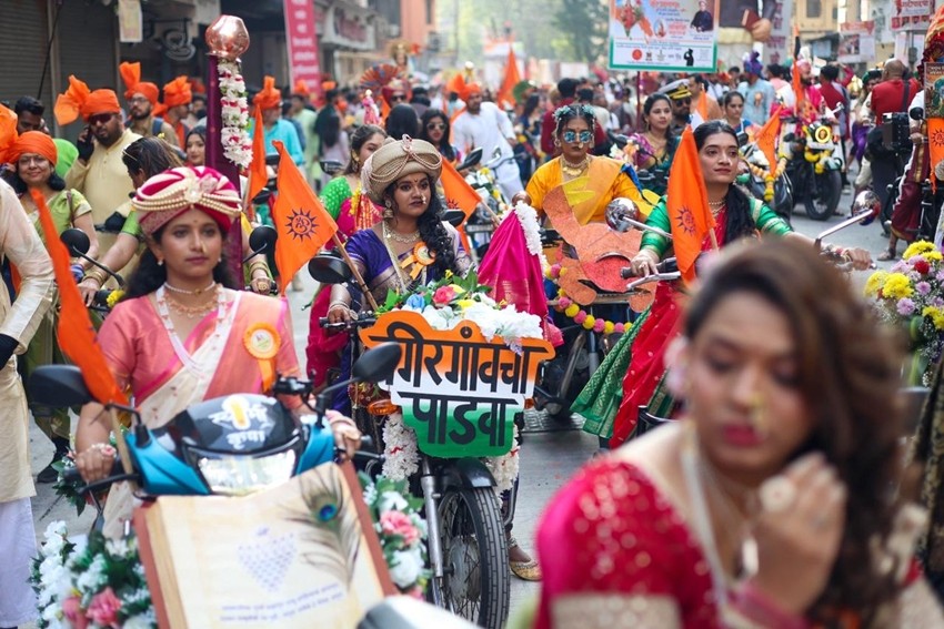 Vibrant Gudi Padwa Celebrations Across Maharashtra