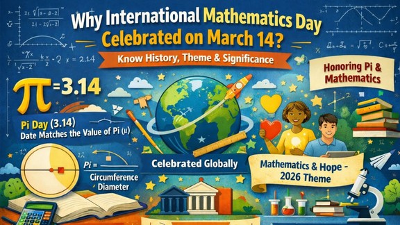 International Mathematics Day 2026, अंतरराष्ट्रीय गणित दिवस 2026, 14 मार्च क्यों मनाया जाता है गणित दिवस, International Day of Mathematics theme 2026