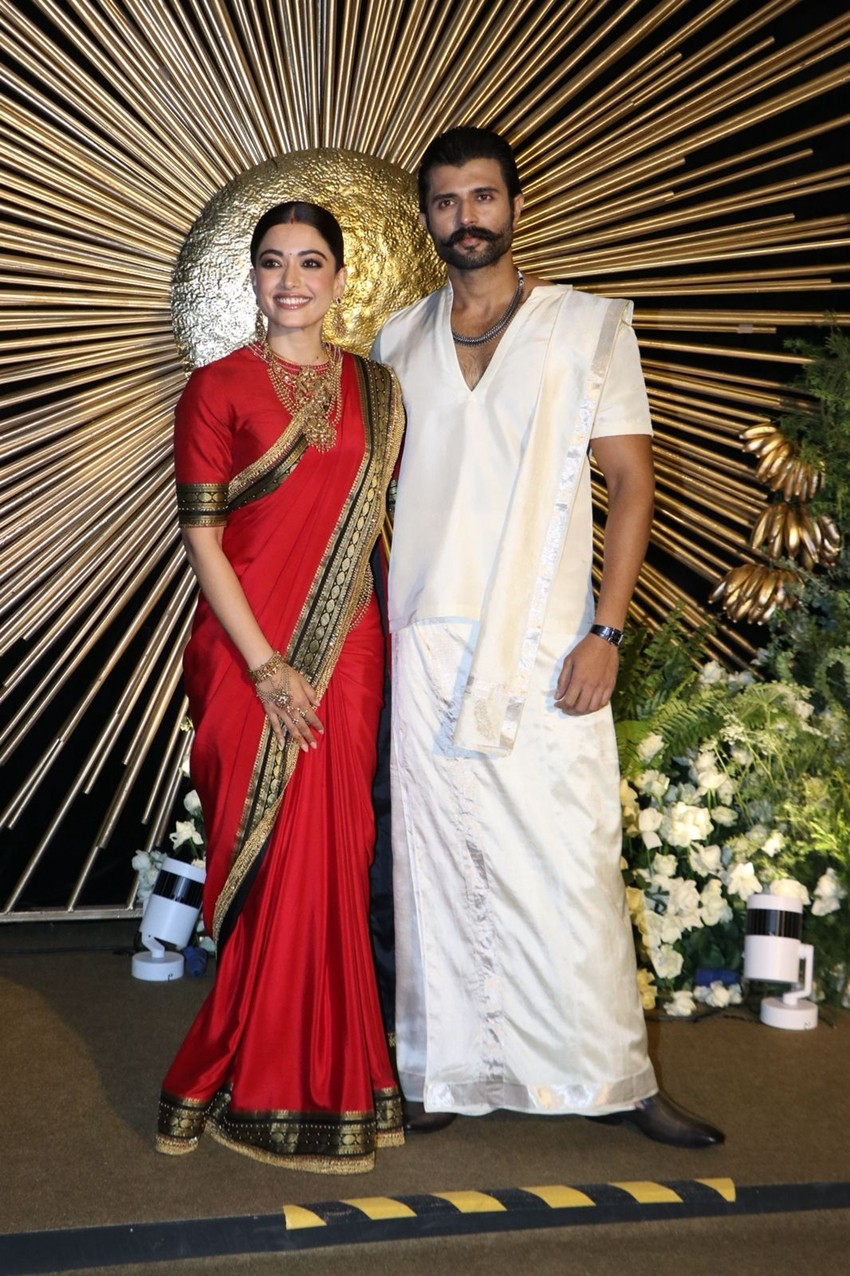 actors Rashmika Mandanna and Vijay Deverakonda