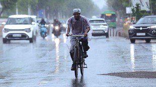 Delhi Possibility of rain accompanied by thunderstorms for the next three days starting today temperatures set to drop