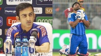 “शिवम के दो चौके संजू के 97 रन के बराबर”: हेड कोच गौतम गंभीर का अटपटा बयान