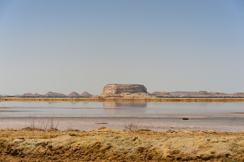hyper-saline lake