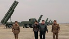 Kim Jong Un, Kim Ju Ae, North Korea missile test 2026, 600mm multiple rocket launcher,