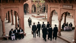 lawyers, Rajasthan High Court, contract worker