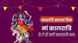Navratri Day 7, Maa Kalratri Puja: मां कालरात्रि की पूजा से भय और रोग का होता है नाश, जानिए प्रिय भोग, रंग, मंत्र और आरती