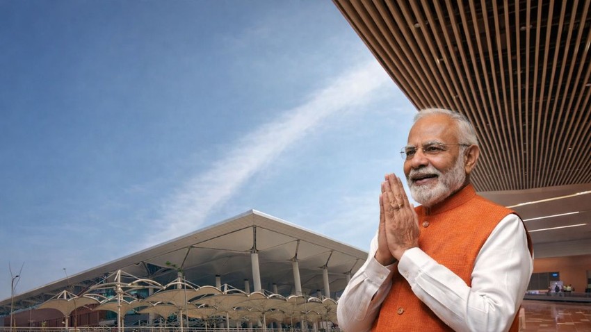 pm modi, Jewar International Airport, Noida