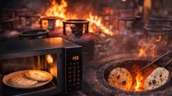 LPG संकट: माइक्रोवेव का ज्यादा इस्तेमाल, तंदूर में सिके रोटी, रेस्टोरेंट कर रहे जुगाड़