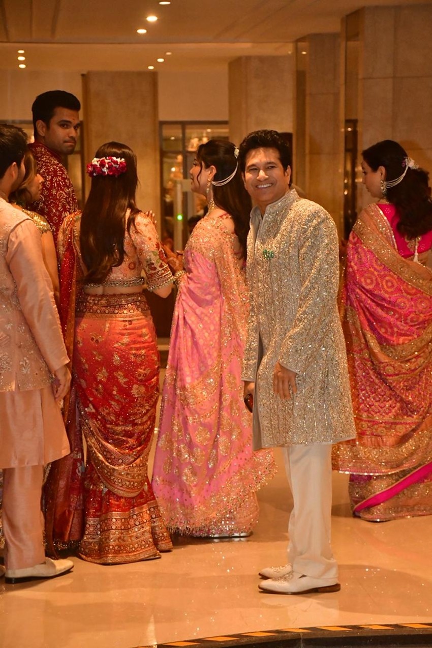 wedding ceremony of cricketer Sachin Tendulkar