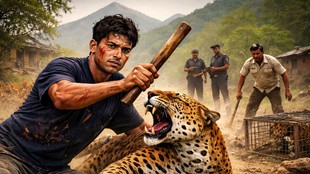 youth kills leopard self defense |himachal pradesh news | hindi news