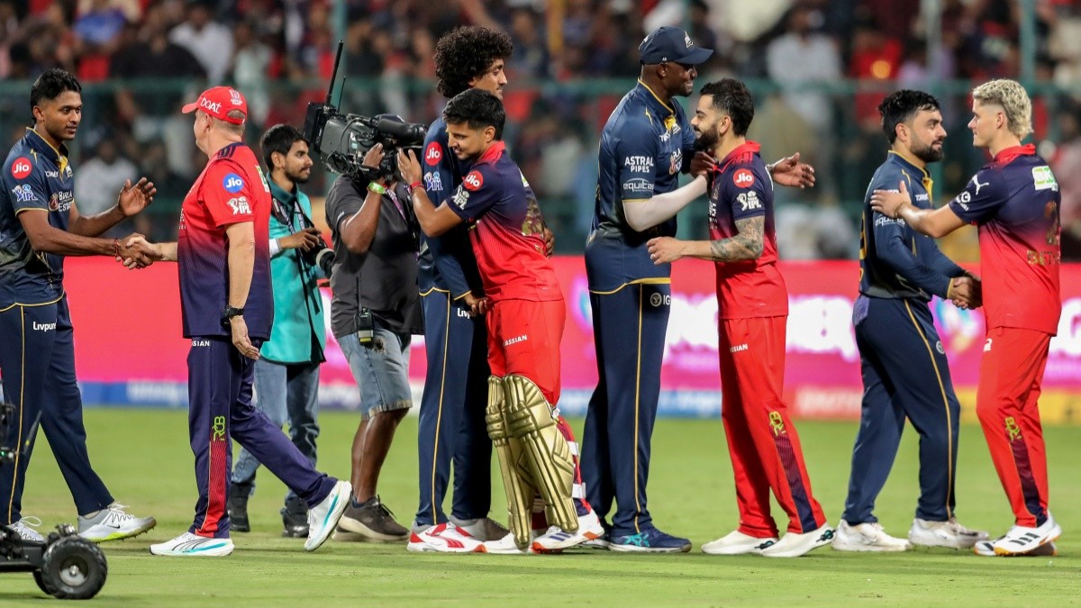 RCB vs GT IPL 2026 Match Highlights: कोहली-पडिक्कल के अर्धशतक से जीता आरसीबी, गुजरात 5 विकेट से हारा; साई सुदर्शन की शतकीय पारी बेकार