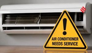 AC servicing signs