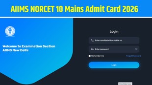 NORCET 10 Admit Card 2026, AIIMS NORCET 10 Admit Card, AIIMS Norcet 10 mains admit card, AIIMS NORCET 10 hall ticket login, AIIMS NORCET 10 mains exam date