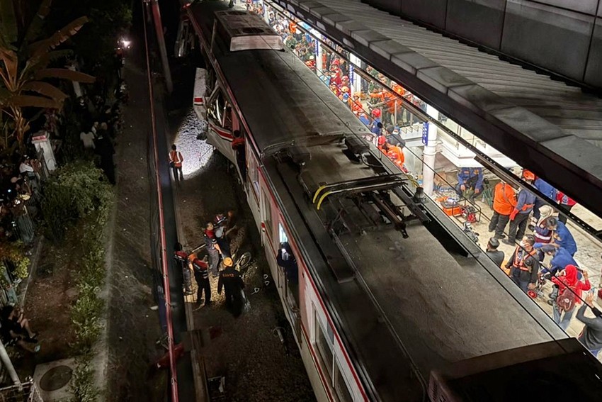 Bekasi train accident death toll and injured update