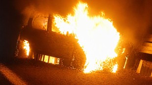 CAR FIRE, VAISHNO DEVI, ALWAR