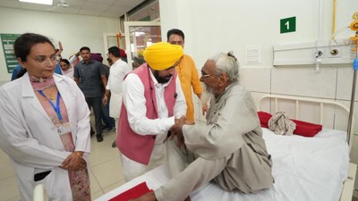 ’15 गांव के लोगों को होगा फायदा’, सीएम भगवंत ने चीमा गांव में किया अस्पताल का उद्घाटन