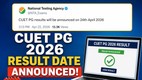 CUET PG 2026, CUET PG 2026 Result, CUET PG Result Date, exams.nta.nic.in/cuet-pg/