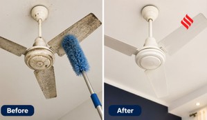 Ceiling Fan Cleaning Hacks