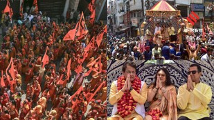 City Turns Devotional Hub Ahead of Hanumant Katha Event
