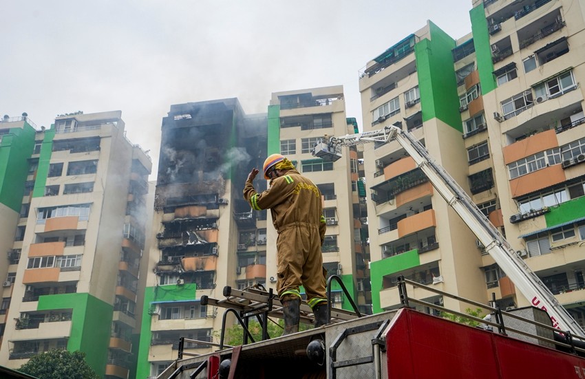 Indirapuram blaze