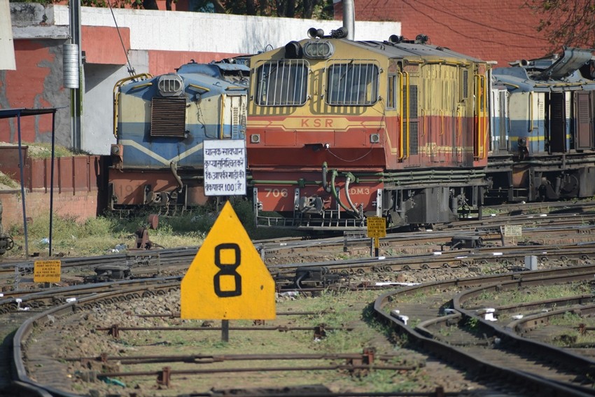First passenger train India