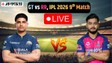 GT vs RR IPL Today Match: गुजरात टाइटंस बनाम राजस्थान रॉयल्स की जंग, वैभव सूर्यवंशी पर फिर होगी नजर; देखें लाइव अपडेट्स