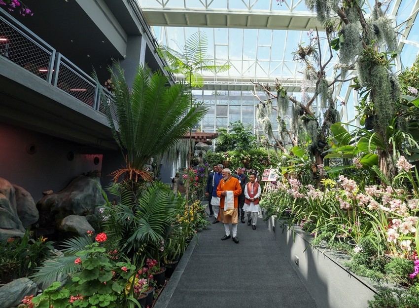 PM Modi highlights need for conservation during Orchidarium tour in Sikkim