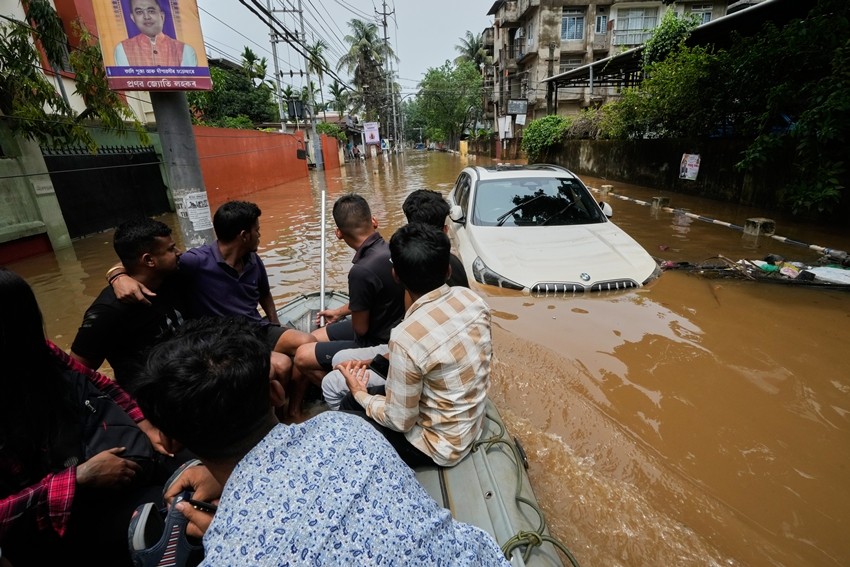 Assam heavy rainfall