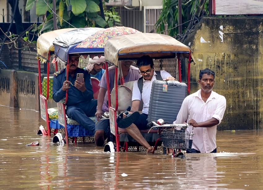 urban flooding Guwahati
