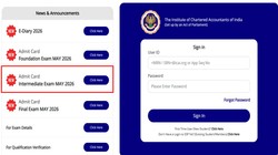 ICAI CA Foundation Admit Card Out: सीए फाउंडेशन मई 2026 परीक्षा के एडमिट कार्ड जारी, यहां Direct Link से करें डाउनलोड