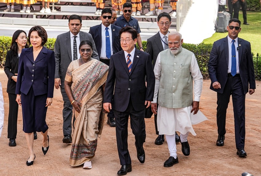 Lee Jae-myung India Visit