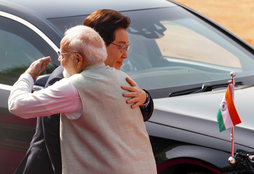 Narendra Modi Lee Meeting