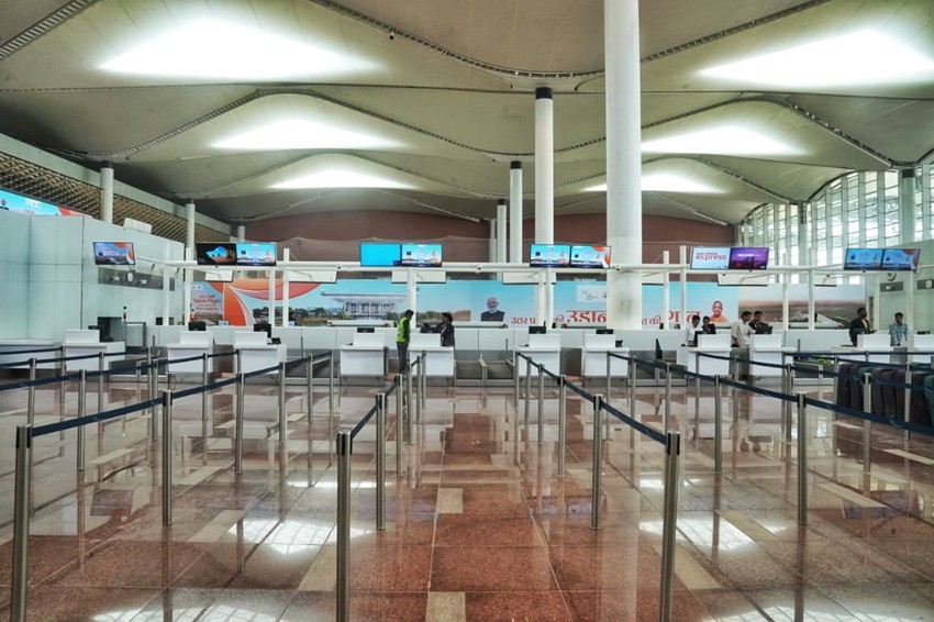 Inside Noida International Airport
