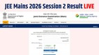 JEE Main Result 2026, JEE Main Session 2 Result Date, NTA JEE Result, jeemain nta nic in result, JEE Main cut off 2026, JEE Advanced eligibility, JEE rank list