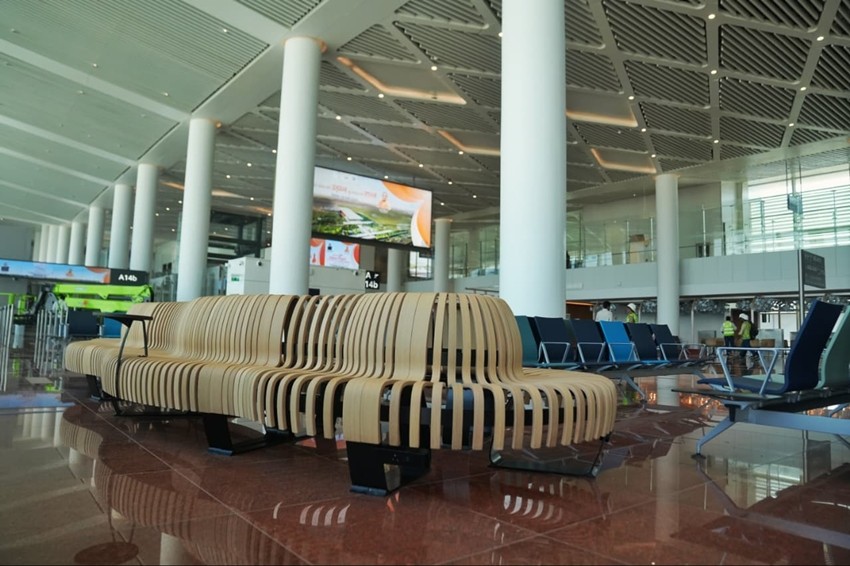 Jewar Airport runway