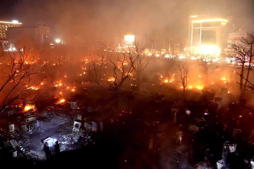 Vikas Nagar fire incident