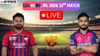 LSG vs RR LIVE score, Lucknow Super Giants vs Rajasthan Royals Scorecard