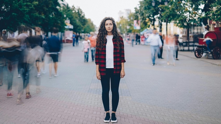 Loneliness in front of many people