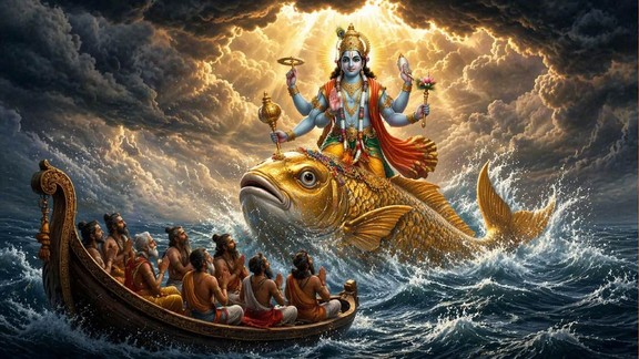 Dharma Gatha, Srimad Bhagavat Purana, Bhagavat Purana in hindi, Bhagavat Purana ki kahani, Bhagavat Purana katha, Bhagavat Purana pdf, shri vishnu, vishunu avtar, मत्स्य द्वादशी, मत्स्य द्वादशी 2025, मत्स्य द्वादशी क्या है, मत्स्य अवतार की कहानी क्या है, Matsya Dwadashi 2025, मत्स्य अवतार, भगवान विष्णु ने मत्स्य अवतार क्यों लिया था, Vishnu ka matsya avatar ka naam, भगवान विष्णु ने मत्स्य अवतार क्यों लिया, Matsya Avatar, Bhagwan vishnu ka pahla avatar, मत्स्य अवतार क्यों हुआ था, मत्स्य अवतार कब हुआ, मत्स्य अवतार का रहस्य, Why did Vishnu ji take Matsya avatar, Matsya Avatar story, When was Matsya Avatar born, Why Matsya Avatar came, First Avatar of Vishnu, lord vishnu matsya avatar story, Vishnu's first Avatar story, Why Vishnu took Matsya Avatar, Vishnu Matsya Avatar story