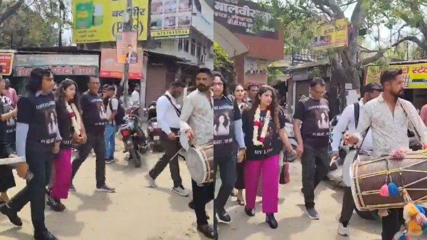 Meerut Retired Judge celebrates daughter Divorce video emerges