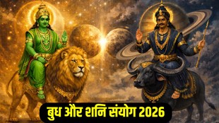 Mercury Saturn conjunction 2026, budh and shani yuti
