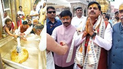बाबा विश्वनाथ की शरण में पहुंचे मोहन यादव, कहा- एमपी-यूपी मिलकर लिखेंगे विकास की नई इबारत