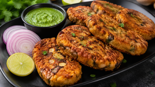 Mushroom Aloo Chaap Recipe