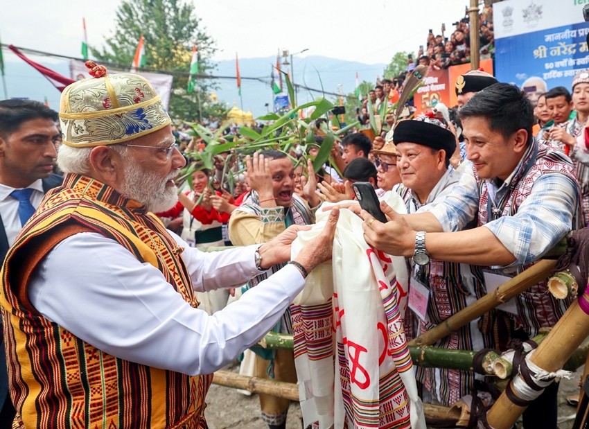 PM Modi on his two-day visit to Sikkim